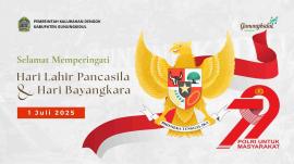 1 Juli 2025: Meneguhkan Semangat Kebangsaan di Hari Lahir Pancasila dan Hari Bhayangkara ke-79